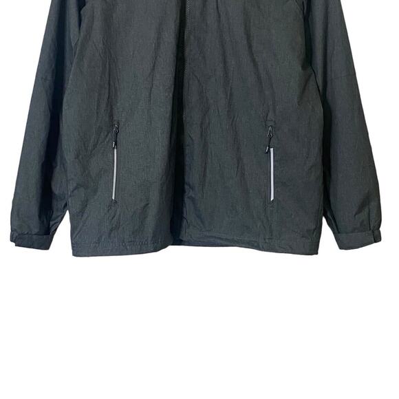 CCM Hockey Jacket Windbreaker Mens Large Tactical Cool Tigers Full Zip Gray - Picture 3 of 11